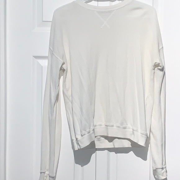 Brandy Melville White Waffle Knit - Picture 1 of 5